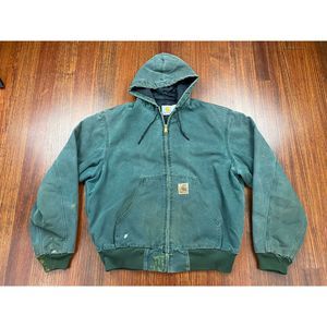 Vintage Carhartt hooded jacket 90s carhartt jq243